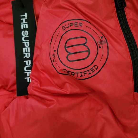 Aritzia Red Superpuff Jacket - Picture 4 of 6